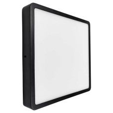 Світильник LED Violux ДББ RODOS квадрат 18W 5000K IP20 чорний