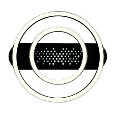 Світильник LED smart KENZO-R+пульт 85W 3000-5000K IP20 круг чорний Violux