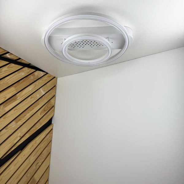 Світильник LED smart KENZO-R+пульт 85W 3000-5000K IP20 круг білий Violux