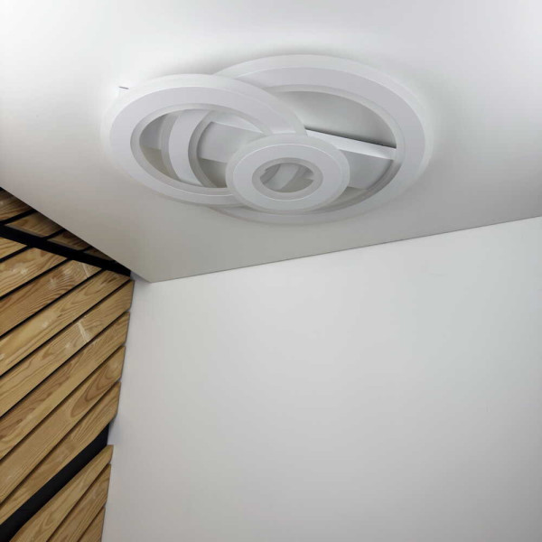 Світильник LED smart PHANTOM+пульт 120W білий круг Violux