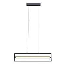 Світильник LED smart PRADA-P+пульт 90W 3000-5000K IP20 прямокутник чорно-золотий Violux