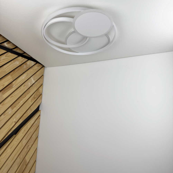Світильник LED smart SPINER+пульт 100W білий круг Violux