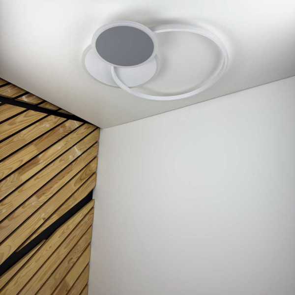 Світильник LED smart TRIO+пульт 80W 3000-6000K IP20 круг