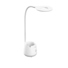 Настільна лампа з акумулятором LED BASKET 6W 4200К біла Violux
