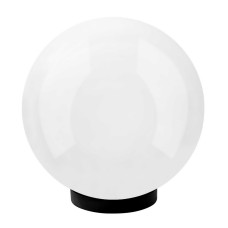 Світильник садово-парковий Violux SFERA 300мм білий 60W Е27 IP44