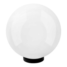 Світильник садово-парковий Violux SFERA 400мм білий 150W Е27 IP44