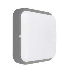 Світильник LED Violux ДББ POLO UA сірий MW sensor 12W 5000K IP54