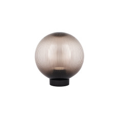 Світильник садово-парковий SFERA 200мм димчатий призм 20W Е27 IP44 Violux
